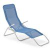 Záhradné lehátko Garden Line 137 x 58 x 94 cm modré