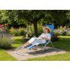 Záhradné lehátko Garden Line 137 x 58 x 94 cm v záhrade 01