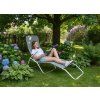 Záhradné lehátko Garden Line 137 x 58 x 94 cm v záhrade 02