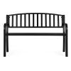 Kovová záhradná lavička MultiGarden 120 x 50 cm 01