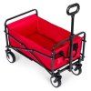 Ručný skladací vozík MultiGarden TC-005 červený 02