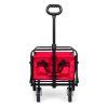 Ručný skladací vozík MultiGarden TC-005 červený 03