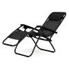 Záhradné lehátko MultiGarden ZRL009 čierne 01