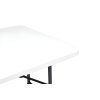Skladací pivný set MultiGarden 180 cm biely - stôl detail