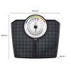 Mechanická analógová osobná váha WEBBER BMI 180 kg - rozmery