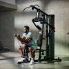 Posilňovacia veža Adidas Home Gym s leg pressom - cvičenie 02