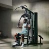 Posilňovacia veža Adidas Home Gym s leg pressom - cvičenie 03