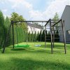 Konštrukcia pre 2- miestnu hojdačku Marbo Sport MO-018 ku gymnastickému rebríku na záhrade