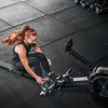 Veslovací trenažér Half Human Air Rower - cvičenie 01