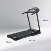 Bežecký pás Xterra Fitness TR150 - rozmery