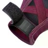 Tréningové dámske rukavice adidas Victory Crimson - suchý zips